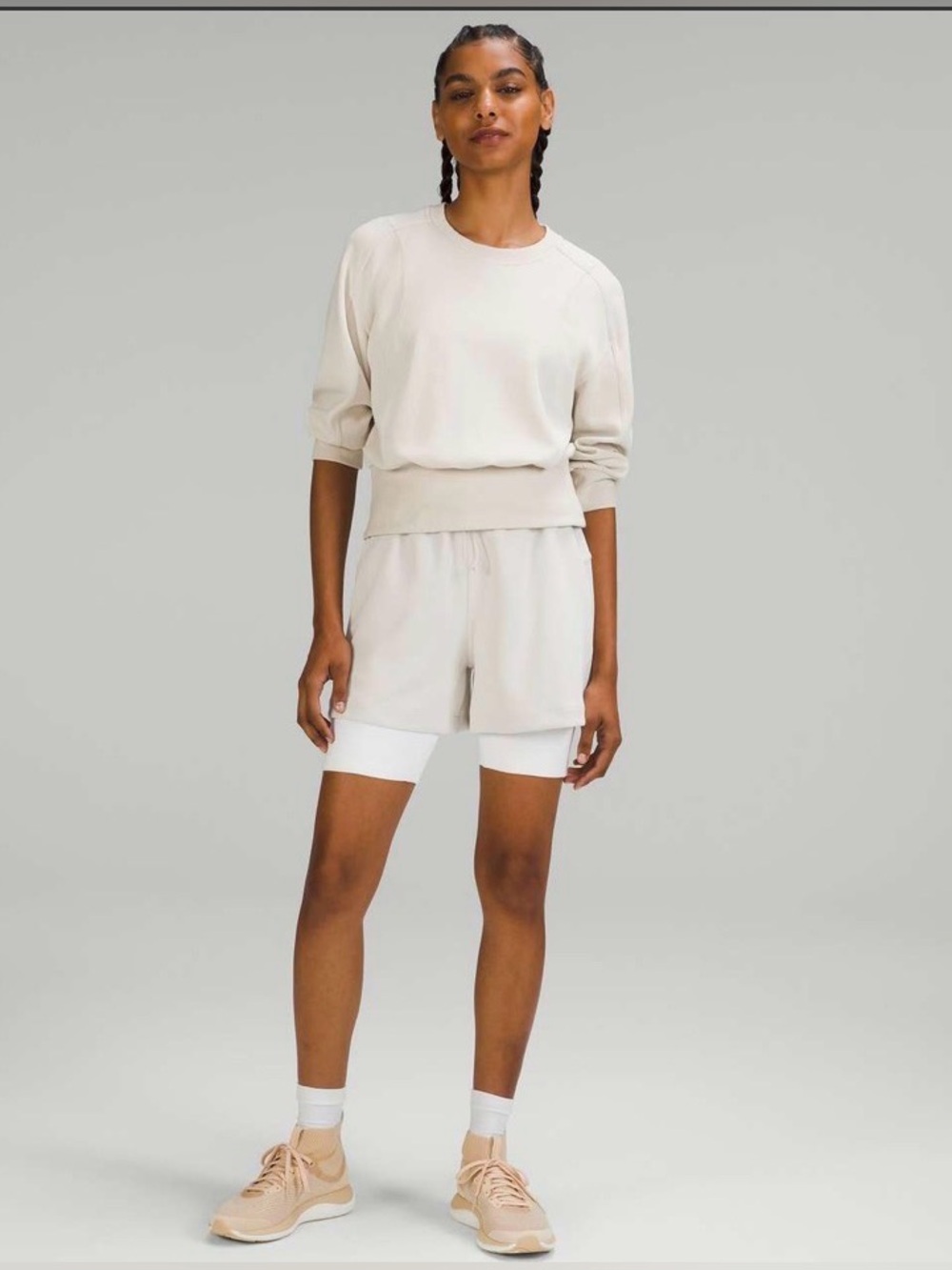 Lululemon Softstreme Ribbed-Hem Pullover, Size 6